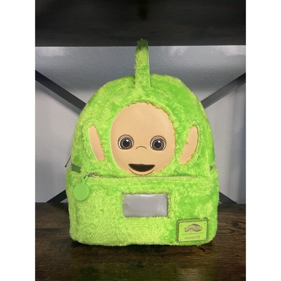 Loungefly Teletubbies Dipsy Plush Cosplay Light Up Mini Backpack New - Picture 1 of 7